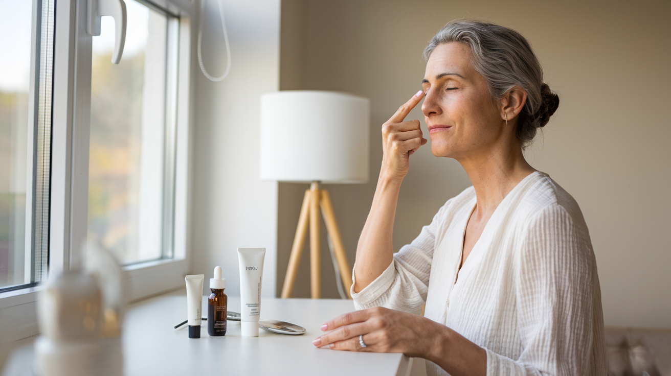 How to Apply Makeup Over Under Eye Wrinkles Without Making Them Worse